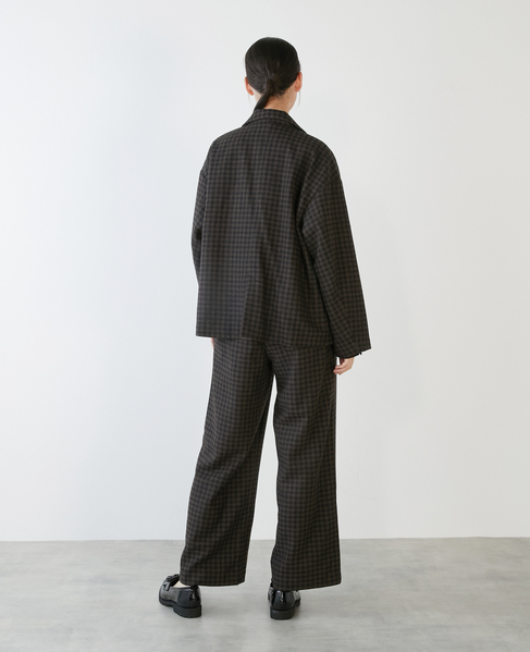 【LOURMARIN】ダブルブレストジャケット 詳細画像 ブラウン系その他 5