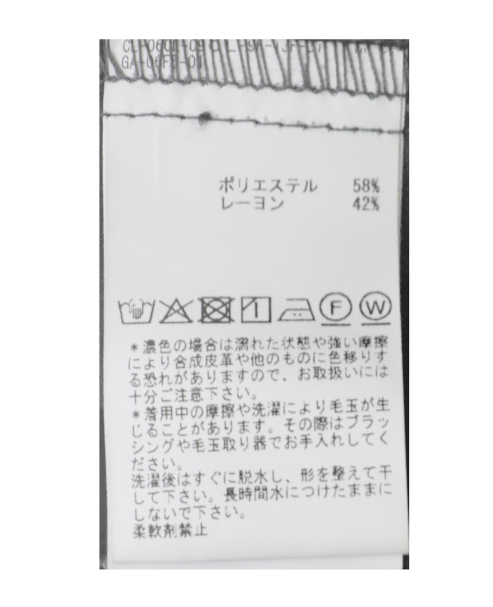 ベルト付きタックワイドパンツ 詳細画像 ブラック 25