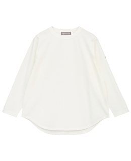 ラウンドヘム定番ロングTシャツ