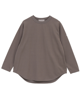 ラウンドヘム定番ロングTシャツ