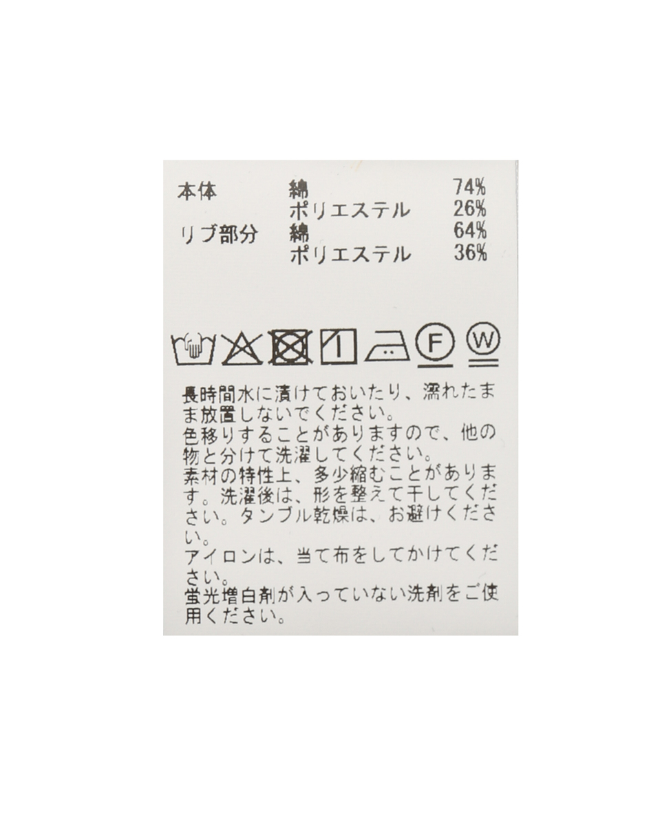 ラウンドヘム定番ロングTシャツ 詳細画像 ブラック 6