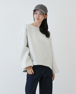 ワイドスリーブカットプルオーバー