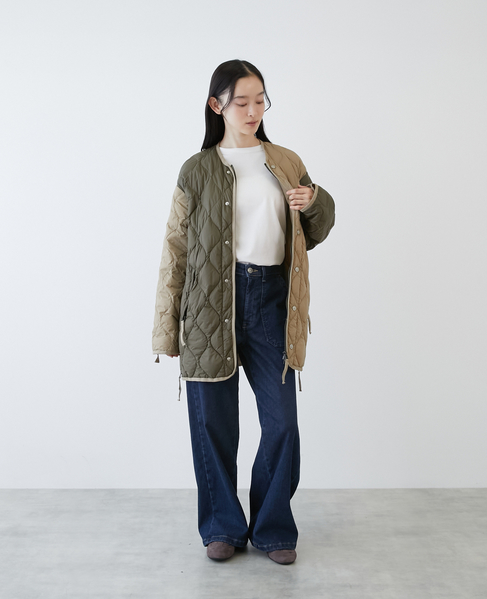 【TAION /タイオン】ミリタリー M65 ライナーWジップ ダウンジャケット 詳細画像 マルチ 3