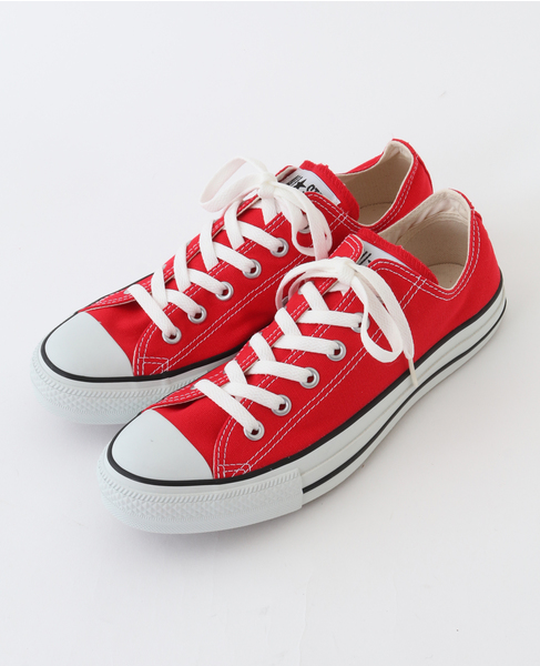 【CONVERSE CHUCK TAYLOR CANVAS ALL STAR OX】 カラーバリエーション画像 レッド 1