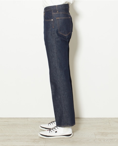 auralee hard twist denim 5p pants
