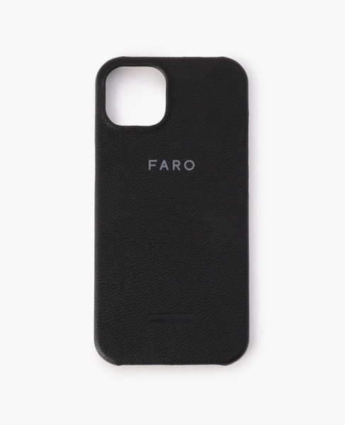 【men's】FARO/ファーロ Iphone 13 Flat Shell Case フラットシェルケース / F2134S501 詳細画像 ブラック 2