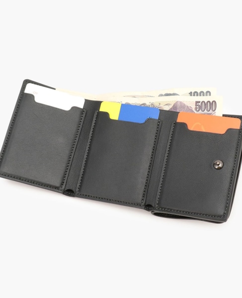 【men's】FARO/ファーロ Compact Wallet コンパクトウォレット / F2031W301 詳細画像 ブラック 9