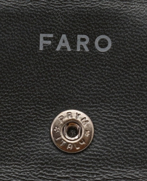 【men's】FARO/ファーロ Compact Wallet コンパクトウォレット / F2031W301 詳細画像 ブラック 7