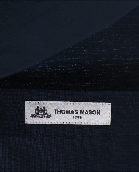 【men's】martinique gent's THOMAS MASON オーバーサイズシャツ　レギュラーカラー 詳細画像 ネイビー 18