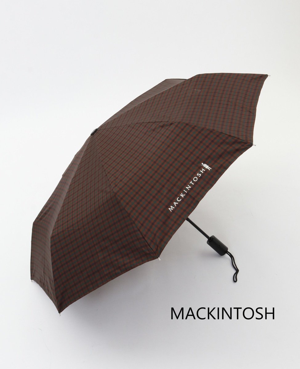 【men's】MACKINTOSH/マッキントッシュ 折り畳み傘 AYR ACC-027 詳細画像 ブラウンチェック 1