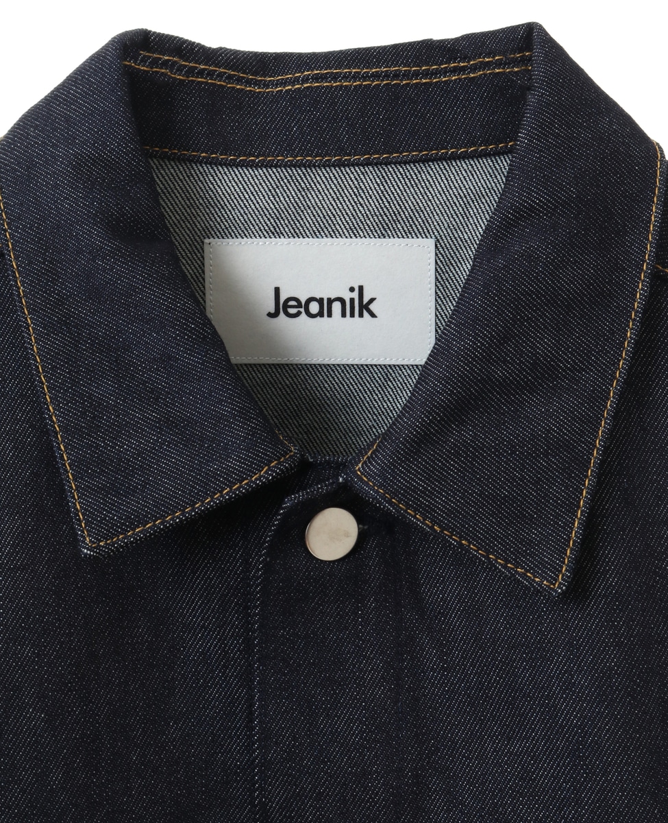 定番キャンバス Jeanik ジーニック メンズ 2nd-G-JKT Ｇジャン デニムジャケット インディゴ jeanik01022 国内正規品  dobrenocki.pl