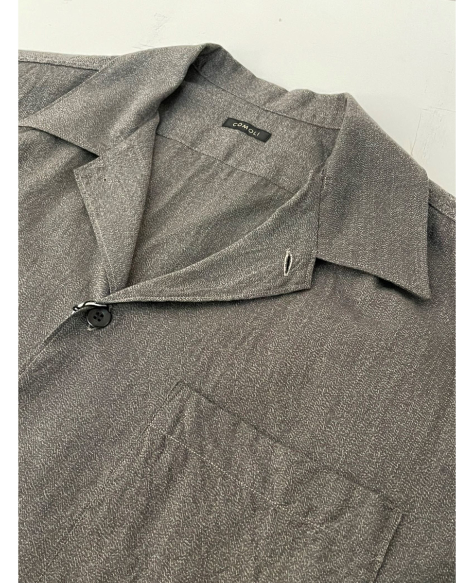 COMOLI/コモリ ヨリ杢オープンカラーシャツ V01-02020｜商品詳細｜メルローズ公式通販 | MELROSE STORE（メルローズストア）
