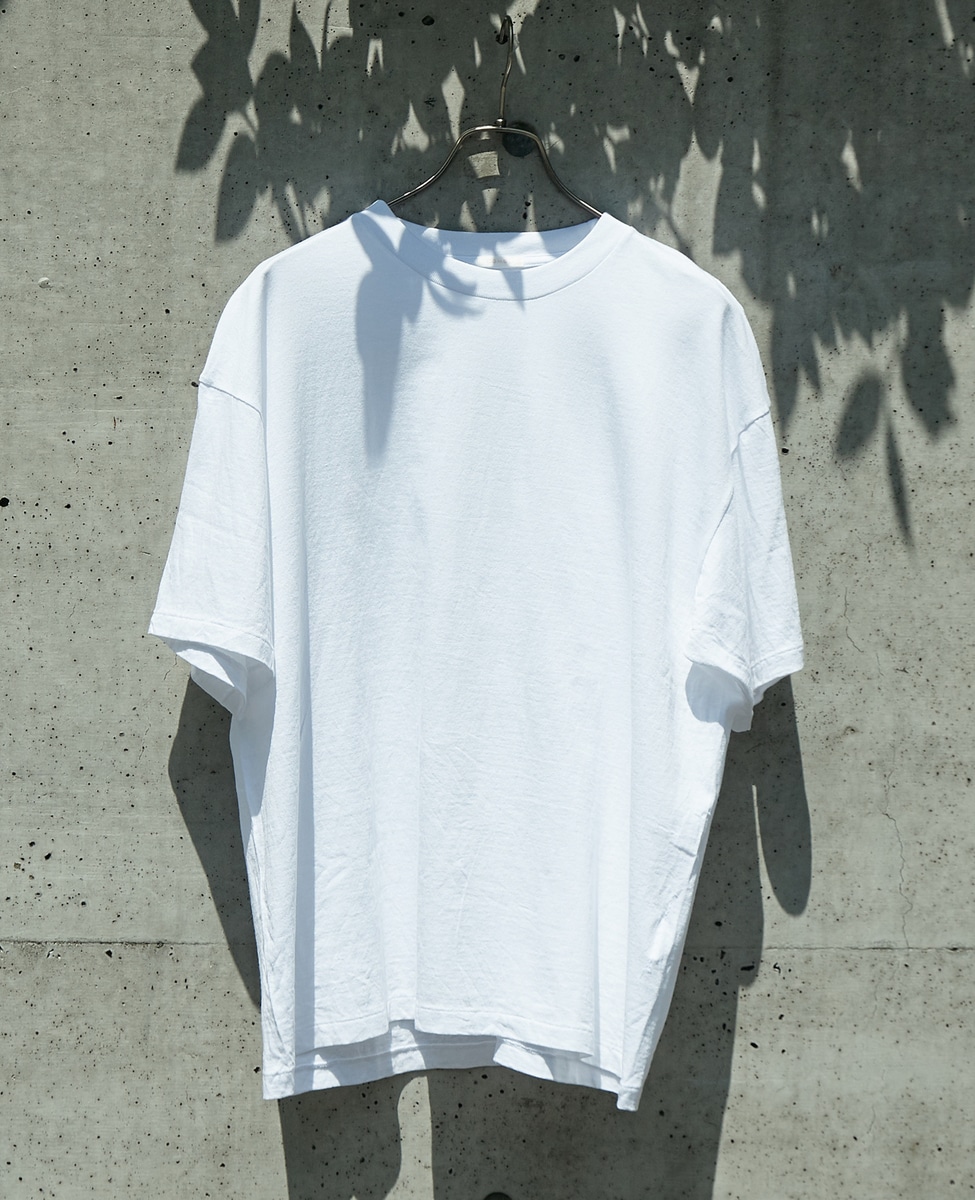 COMOLI/コモリ 空紡天竺半袖Tシャツ　A01-05008 詳細画像 ホワイト 1