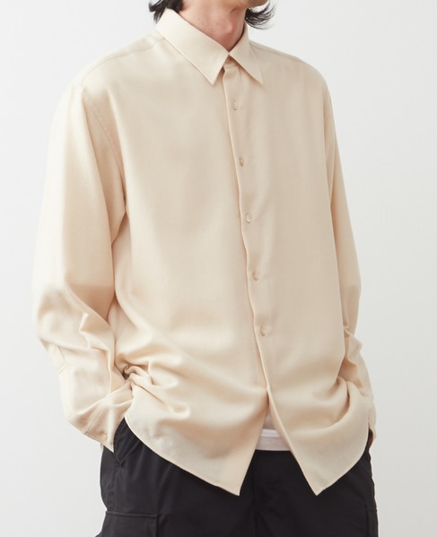 AURALEE / オーラリー AIRY WOOL VIYELLA SHIRT｜商品詳細｜メルローズ