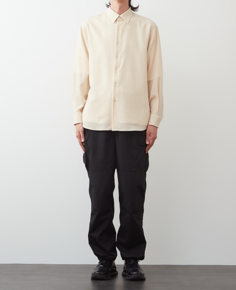 AURALEE / オーラリー AIRY WOOL VIYELLA SHIRT｜商品詳細｜メルローズ