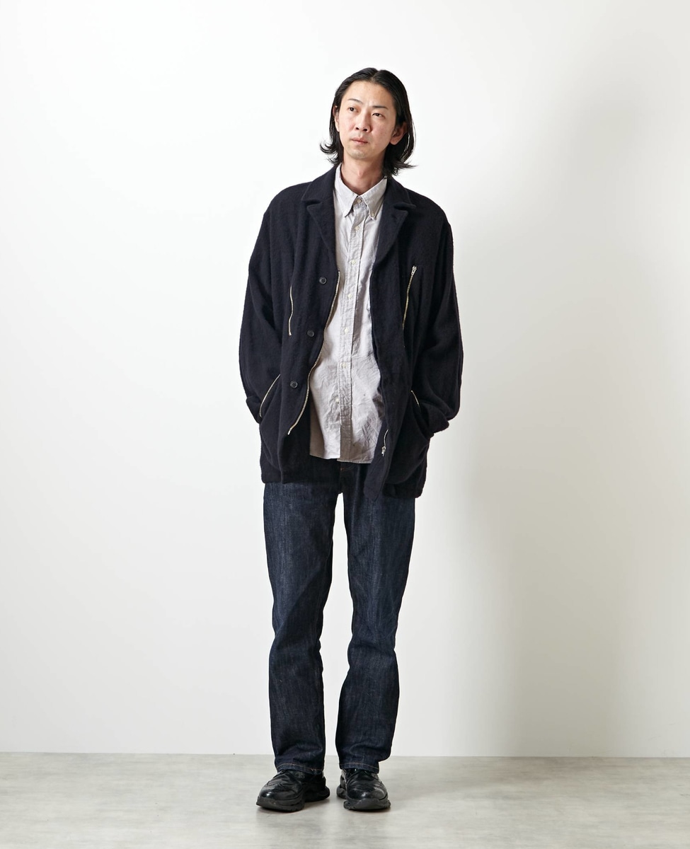 COMOLI(コモリ)ウールミリタリージャケット定価¥90200