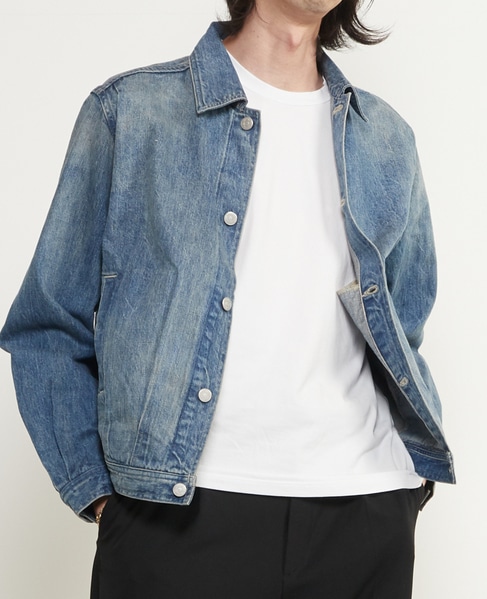 AURALEE / オーラリー SELVEDGE FADED LIGHT DENIM BLOUSON｜商品詳細