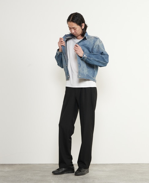 AURALEE / オーラリー SELVEDGE FADED LIGHT DENIM BLOUSON｜商品詳細