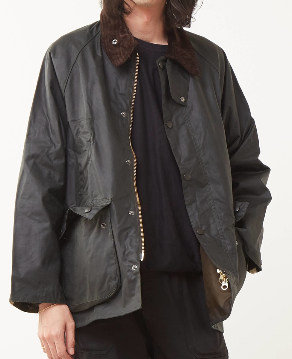 Barbour OS WAX BEDALE 21AW グレー 40 バブアー