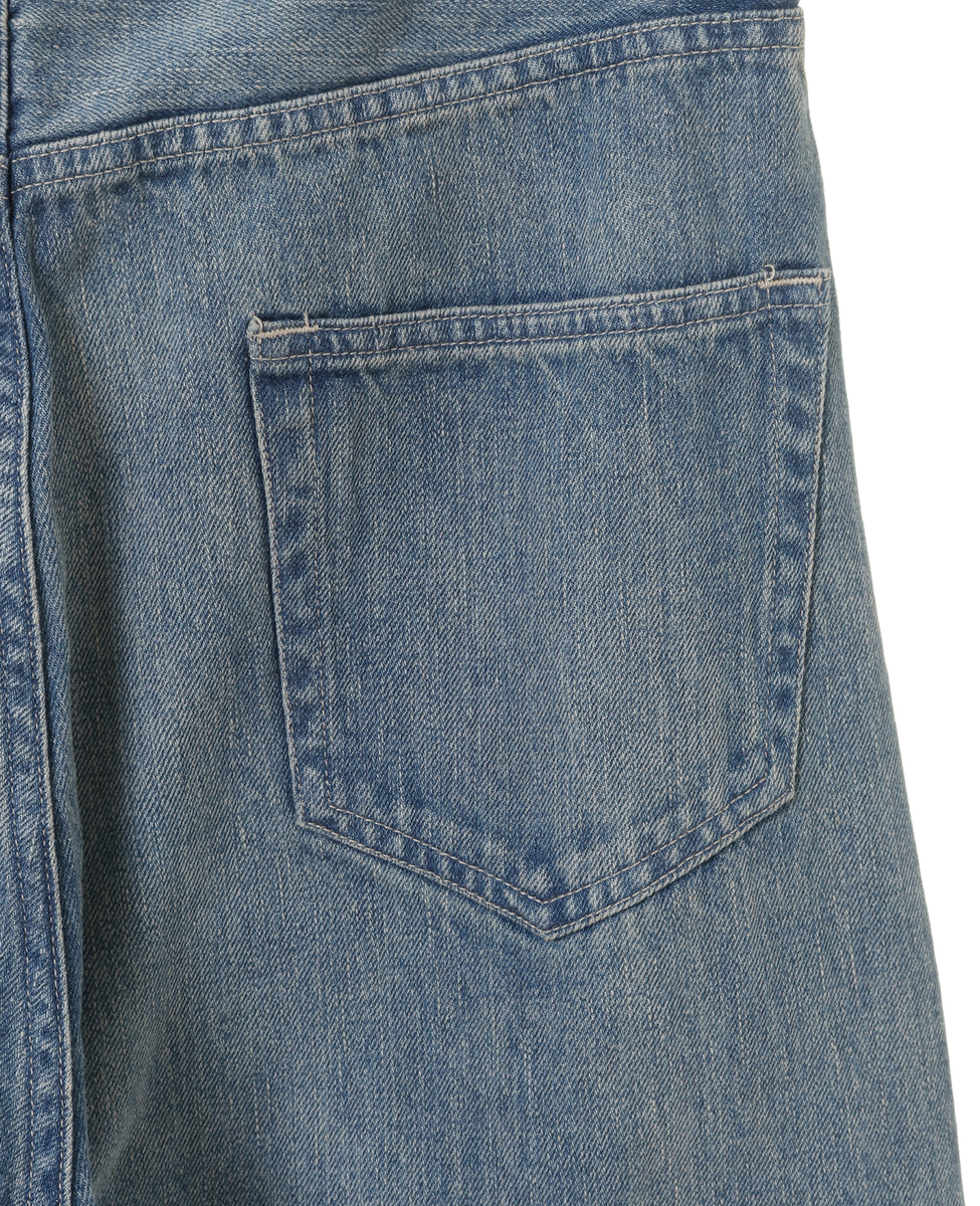 AURALEE / オーラリー SELVEDGE FADED LIGHT DENIM PANTS｜商品詳細