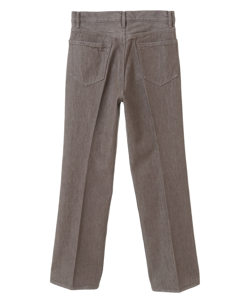 AURALEE / オーラリー HARD TWIST BROWN DENIM 5P PANTS｜商品詳細