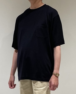COMOLI / コモリ　X01-05013 サマーウール天竺 Tシャツ