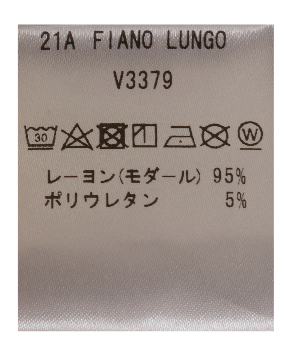 ANTICIPO / アンティチポ モックネックロングTシャツ FIANO LUNGO