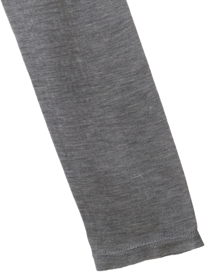 シルクカシミヤフライスクルーネックプルオーバー 詳細画像 ライトグレー 5