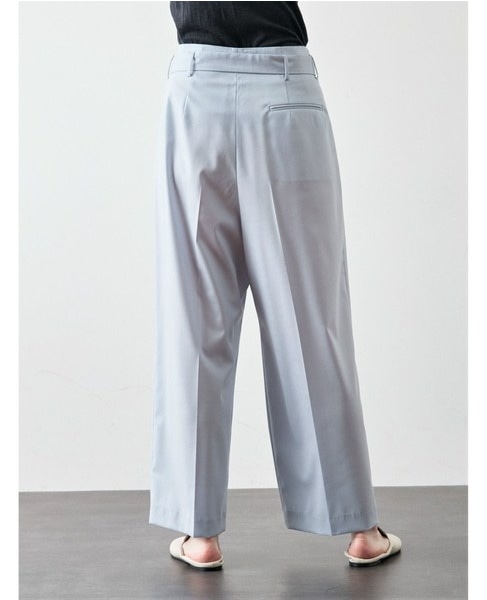 テーパードタックパンツ 詳細画像 ライトブルー 4