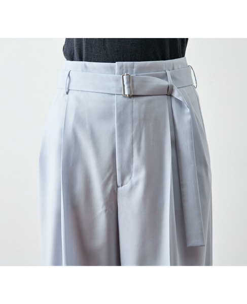 テーパードタックパンツ 詳細画像 ライトブルー 5