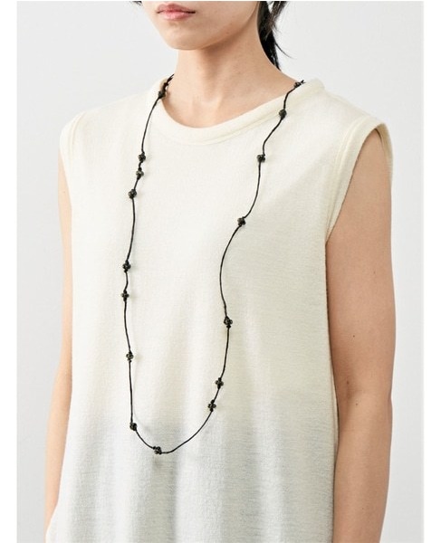 【RENARD BIJOUX】ネックレス LONG LIN 詳細画像 ブラック 5