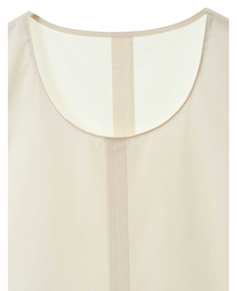 Uネックノースリーブ 詳細画像 ホワイト 1