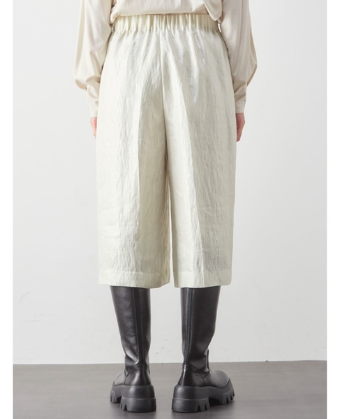 シャイニーハーフパンツ 詳細画像 アイボリー 3