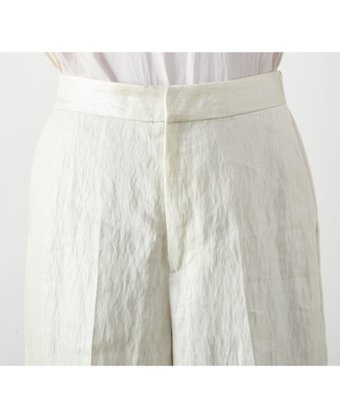 シャイニーハーフパンツ 詳細画像 アイボリー 5