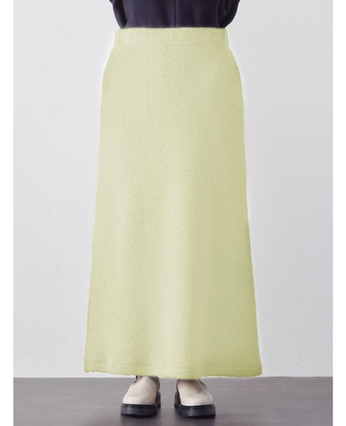 ボアIラインスカート 詳細画像 オフホワイト 1