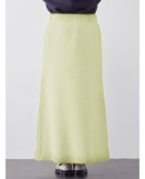 ボアIラインスカート 詳細画像 オフホワイト 3