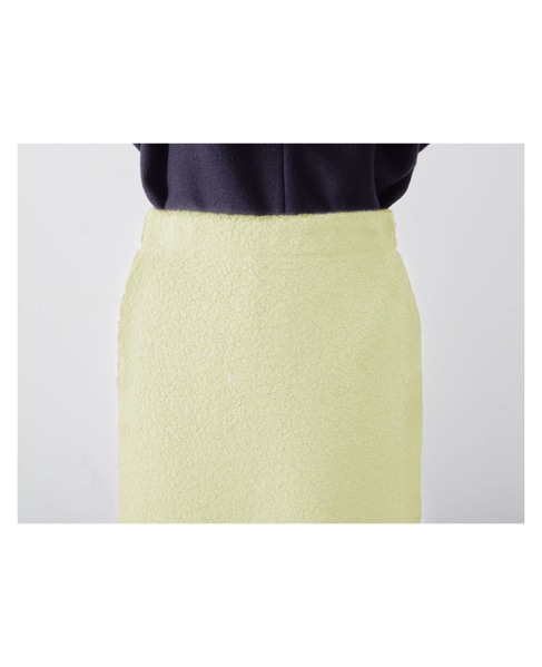 ボアIラインスカート 詳細画像 オフホワイト 5