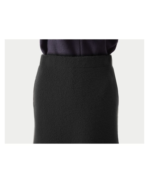 ボアIラインスカート 詳細画像 ブラック 4