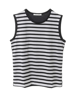 ロータスクリアジャージーノースリーブカットソー