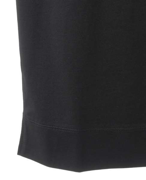 ロータスクリアジャージーノースリーブカットソー 詳細画像 ブラック 10
