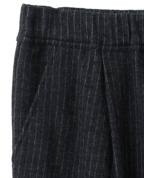 チョークストライプジョガーパンツ 詳細画像 チャコールグレー 13