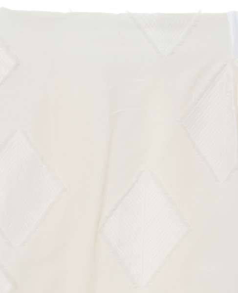 カットジャガードレイヤード風スカート 詳細画像 ホワイト 3