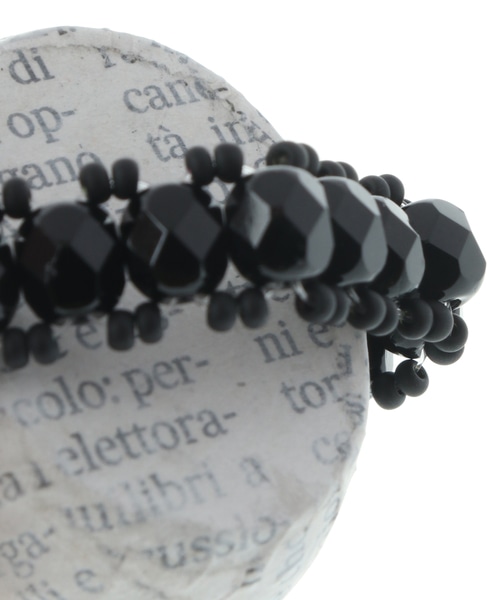 【MARIA CALDERARA/マリアカルデラーラ】リング 詳細画像 ホワイト×ブラック 4