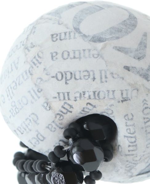 【MARIA CALDERARA/マリアカルデラーラ】リング 詳細画像 ホワイト×ブラック 7