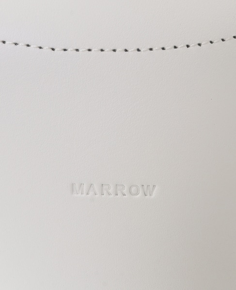 【MARROW/マロウ】レザーツイストハンドバッグ 詳細画像 ホワイト 7
