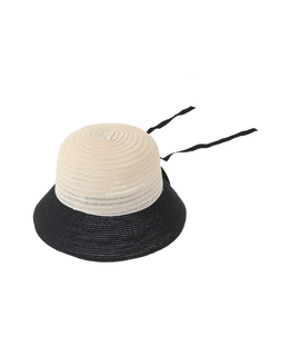 【mature ha./マチュアーハ】abaca raffia braid bucket hat