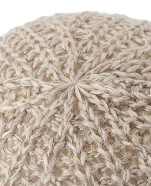 【mature ha./マチュアーハ】knit hat linen 詳細画像 ナチュラル 4