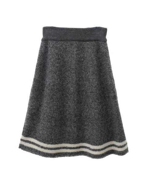 【intoca./イントゥーカ】スカート 詳細画像 グレー 1