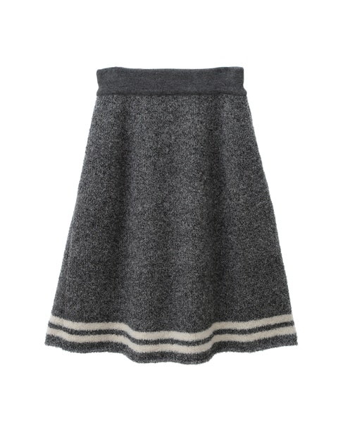 【intoca./イントゥーカ】スカート 詳細画像 グレー 2