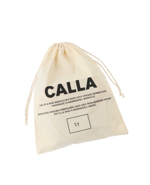 【CALLA/カーラ】バブーシュ 詳細画像 キナリ 9